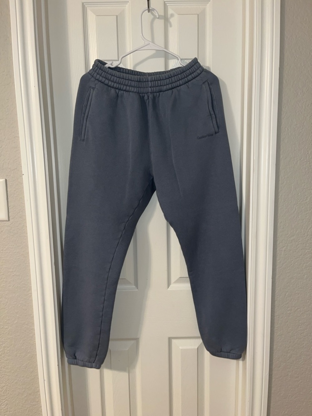 Outdoor Voices Light Blue Women's Fleece Joggers